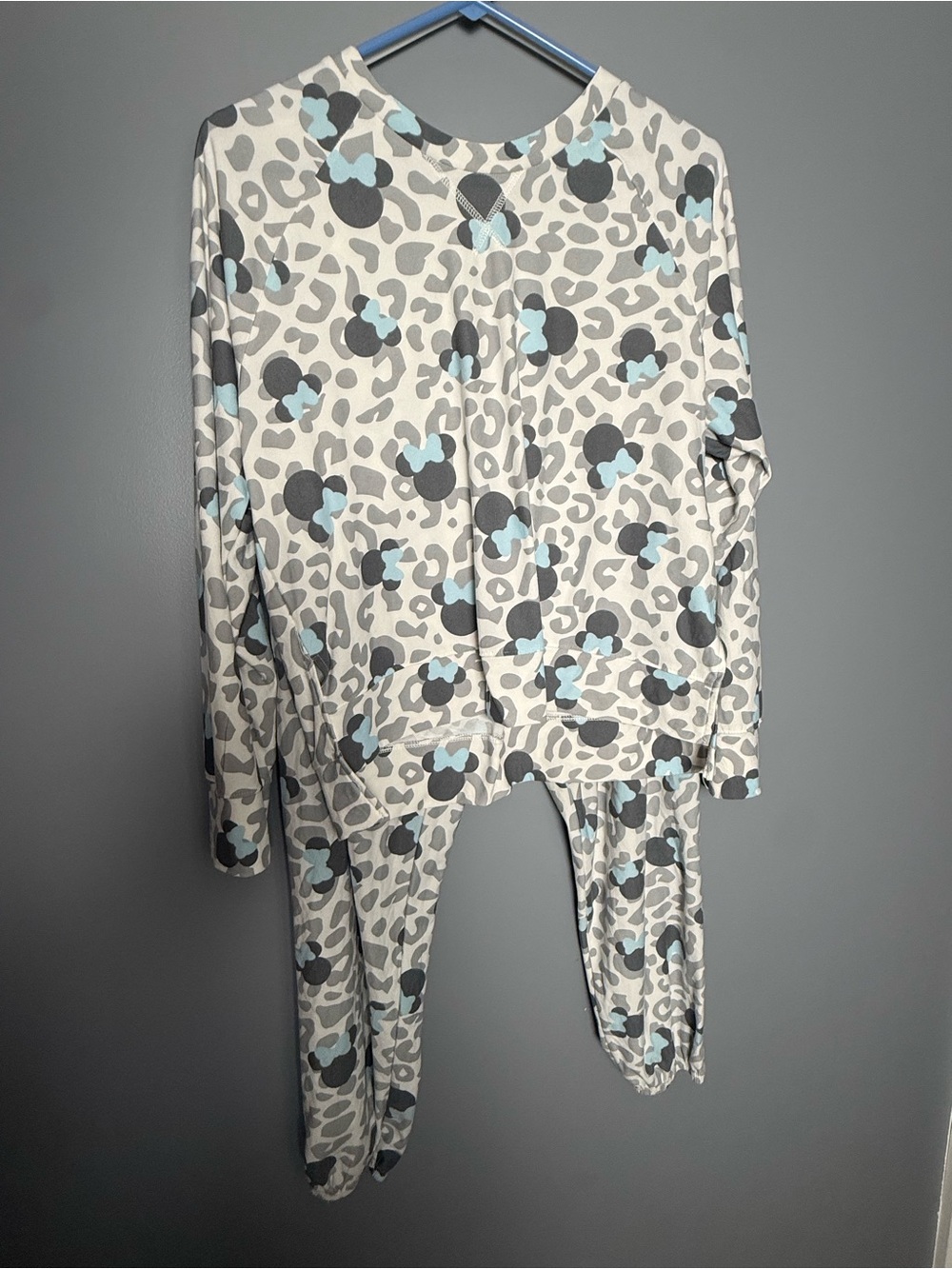 Disney Minnie Mouse Women’s Jersey Raglan & Jogger Pajama Set Size XS